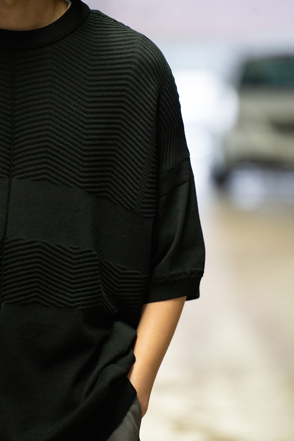 【ラスト1点】【25SS】Sogon Knit(BLACK)