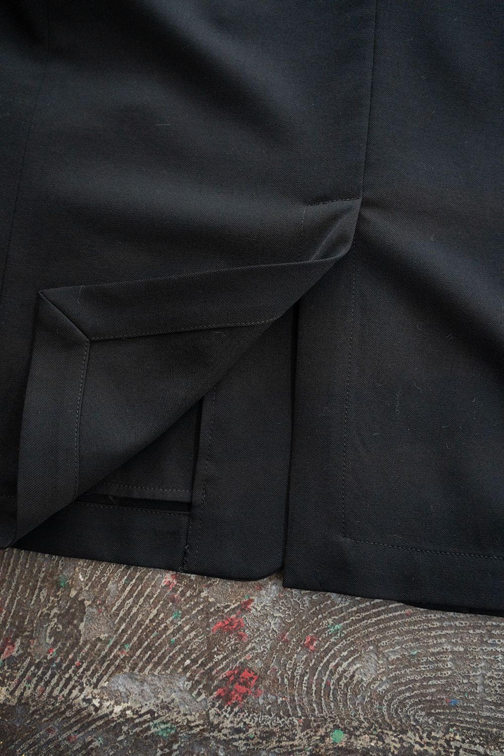 【ラスト1点】【26SS】Air Twill Tailored Jacket/エアーツイルテーラードジャケット(BLACK)