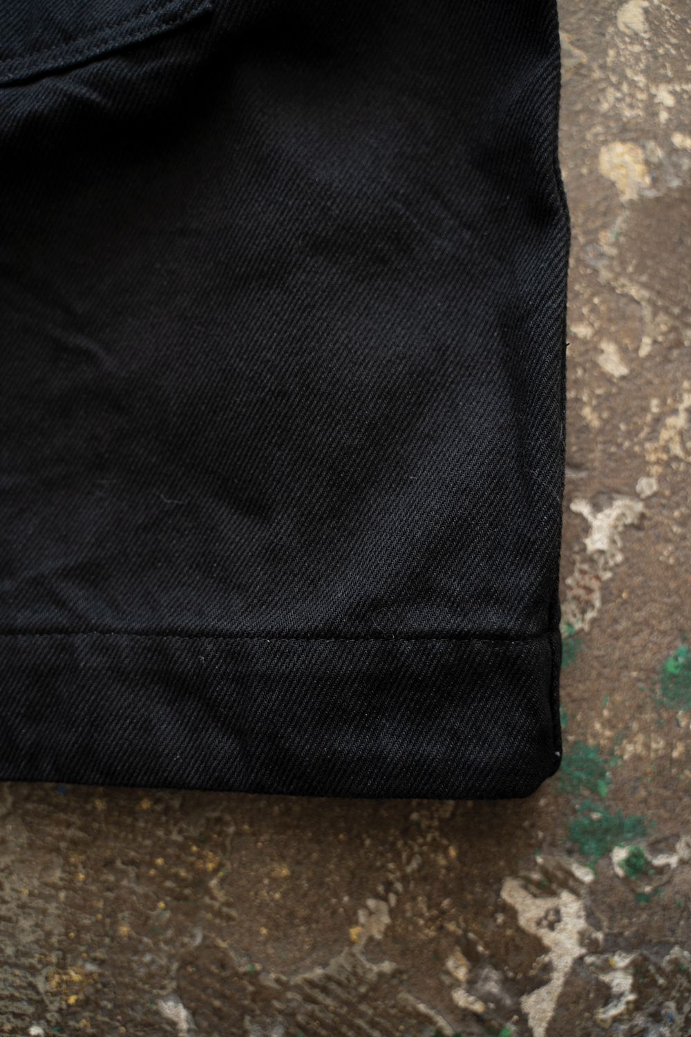 【25AW】12ozデニムブルゾン(BLACK)
