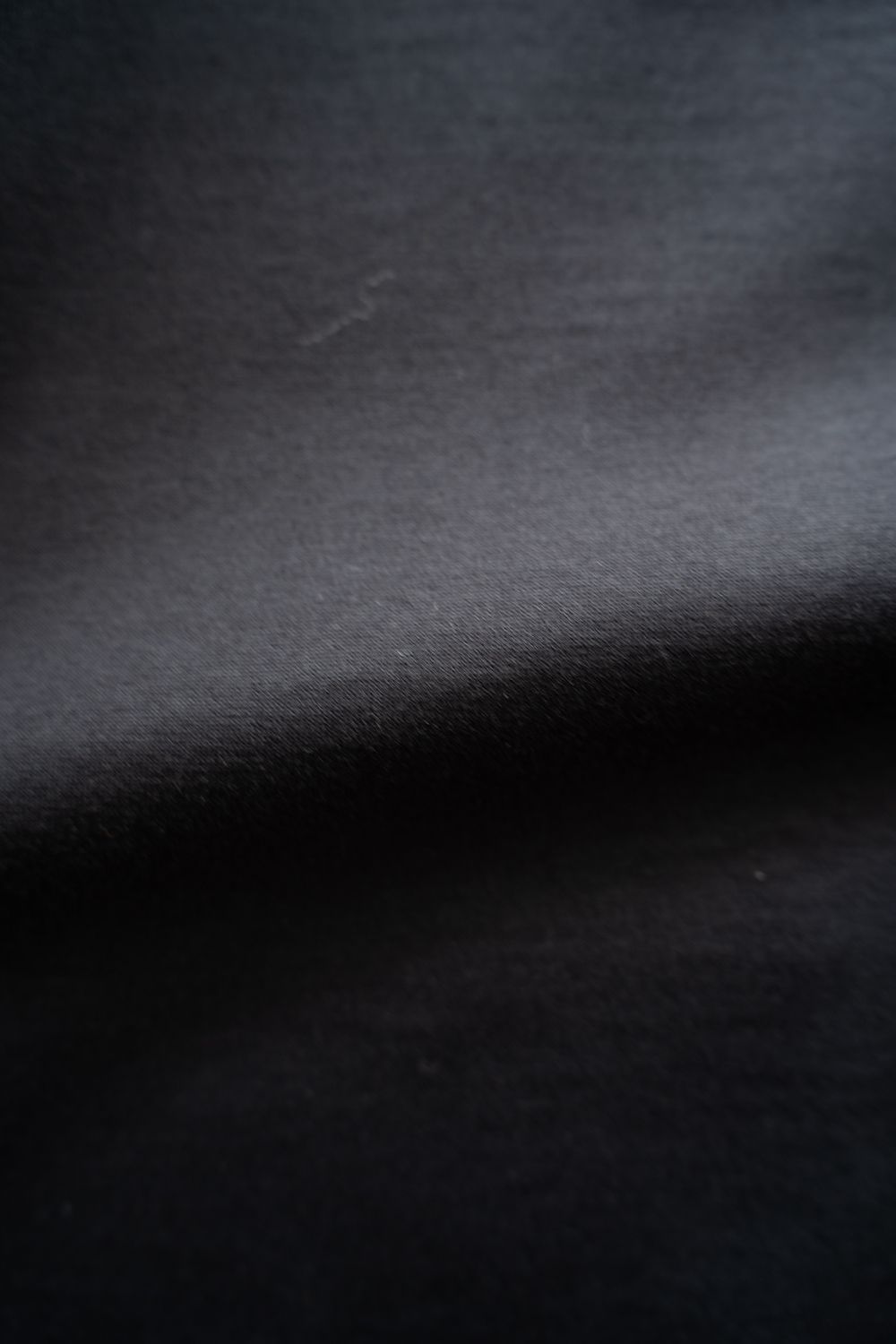 【26SS】オーバーサイズネックリブTシャツ(BLACK NAVY)