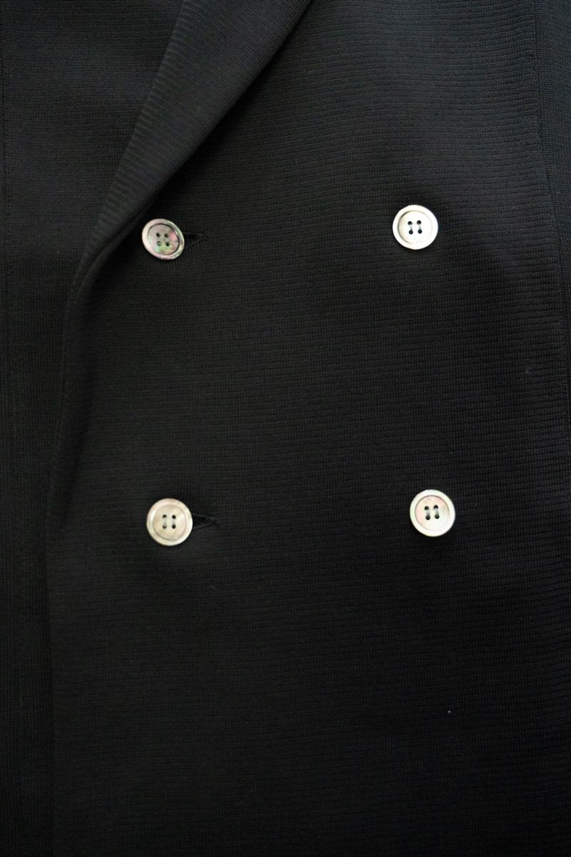 【ラスト1点】【26SS】Seion Short Double Jacket(BLACK)