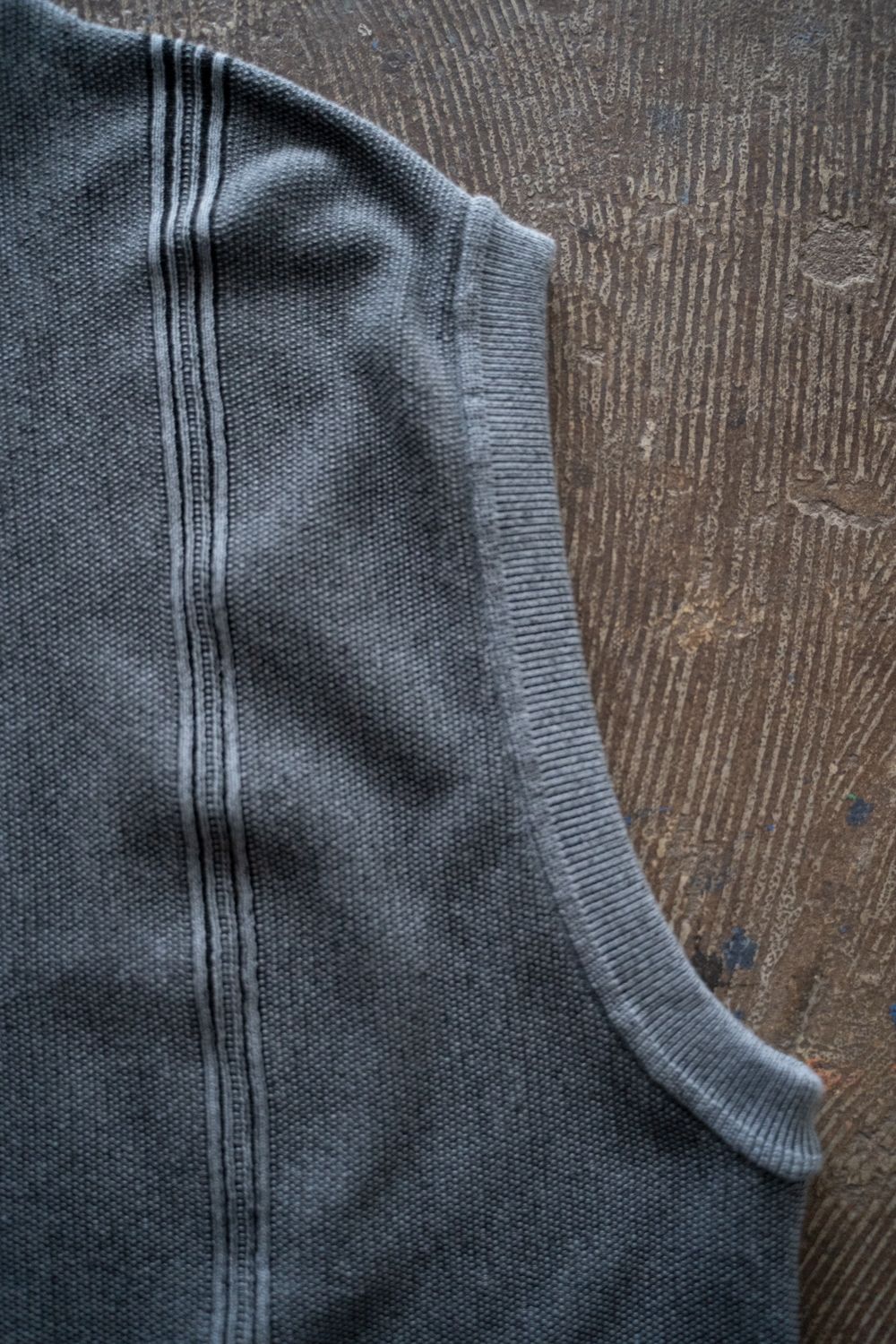 【26SS】Shirotsume V-neck Vest(BLUE)