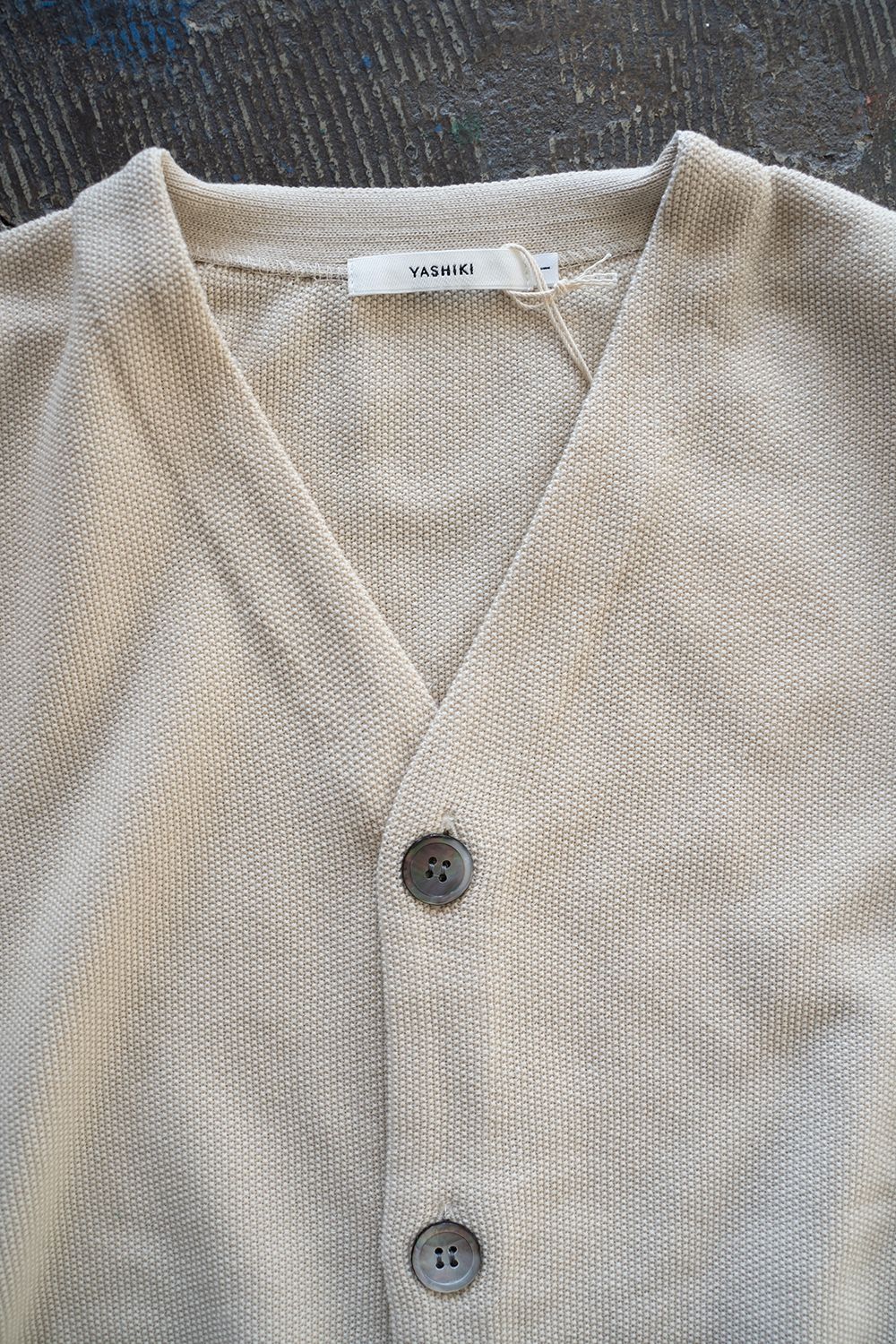 YASHIKI - 【23SS】Hanaikada Cardigan(IVORY) | Salty