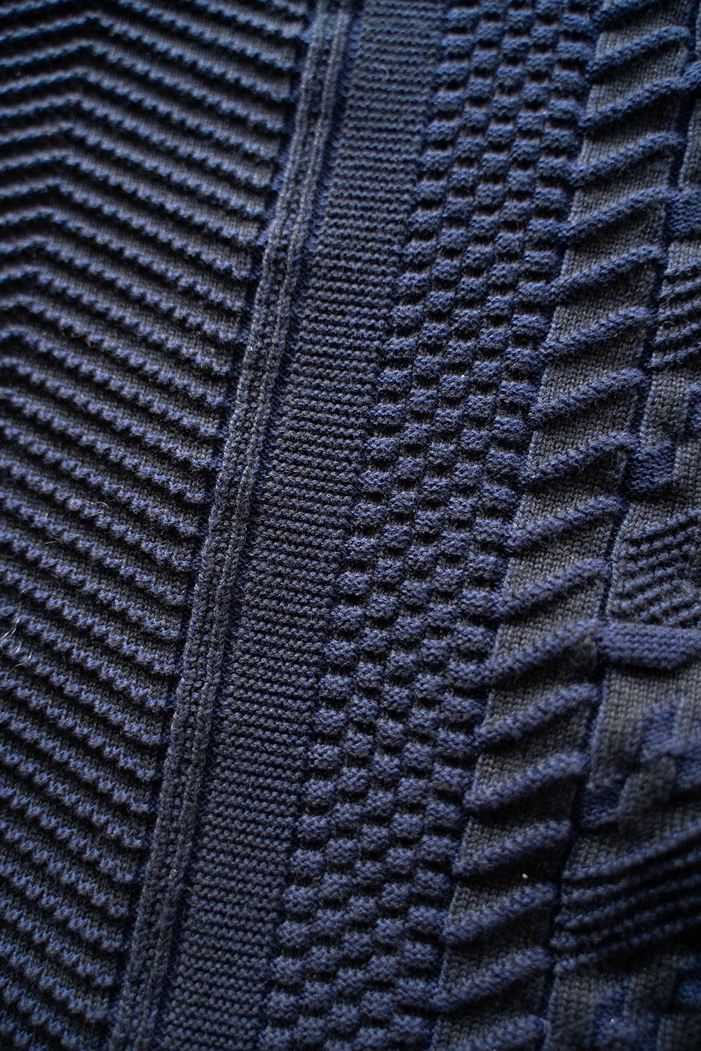 【ラスト1点】Hanadoki Knit(NAVY)