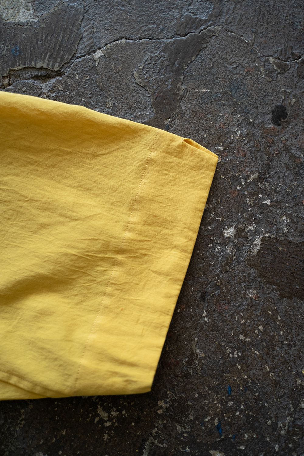 【ラスト1点】【25SS】"week s/s"pajama【セットアップ】(washed cotton YELLOW)