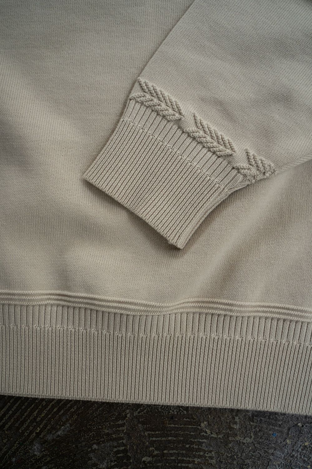 YASHIKI - 【ラスト1点】【22AW】Seijaku Knit(PEARL GRAY) | Salty