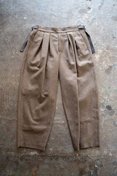 Karusan Nodoka Flannel Pants/カルサンノドカフランネルパンツ(BEIGE)