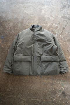 【ラスト1点】【24AW】シンサレートスタンドカラーブルゾン(SLATE GRAY)