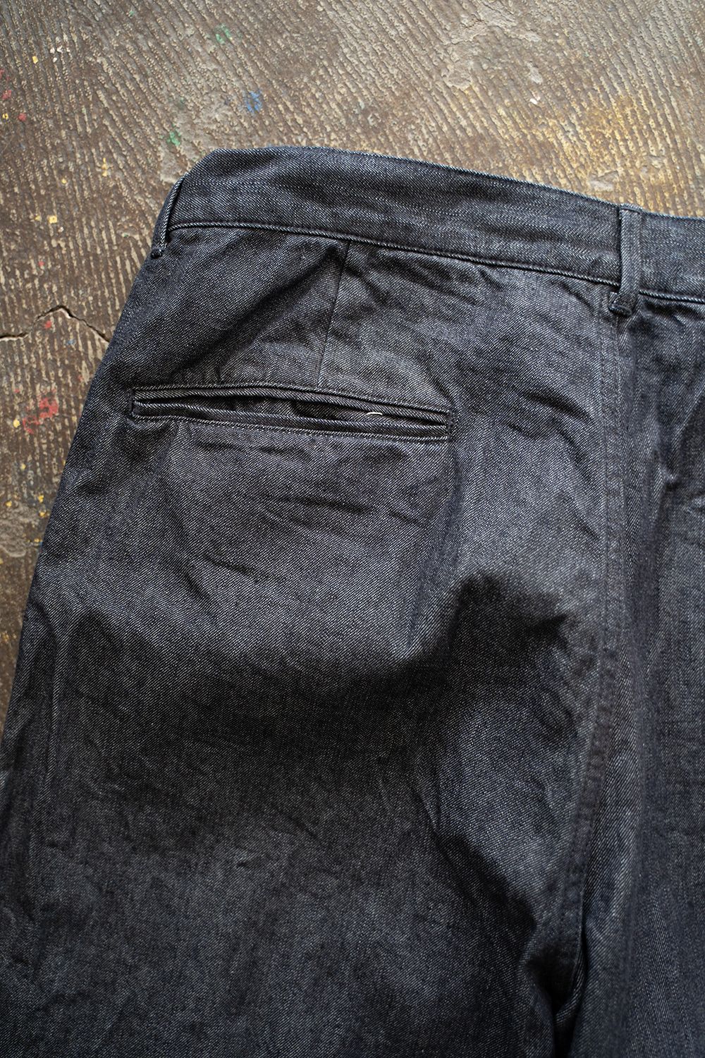 【ラスト1点】【25SS】2タック10ozデニムパンツ(NAVY)