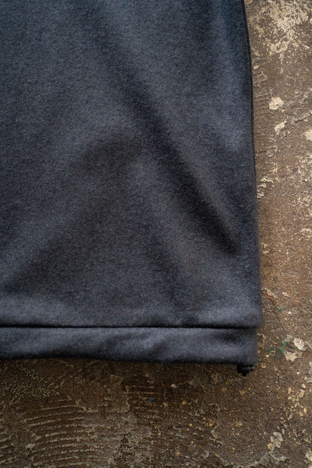 【25AW】ウール×シルクプルオーバー(NAVY)