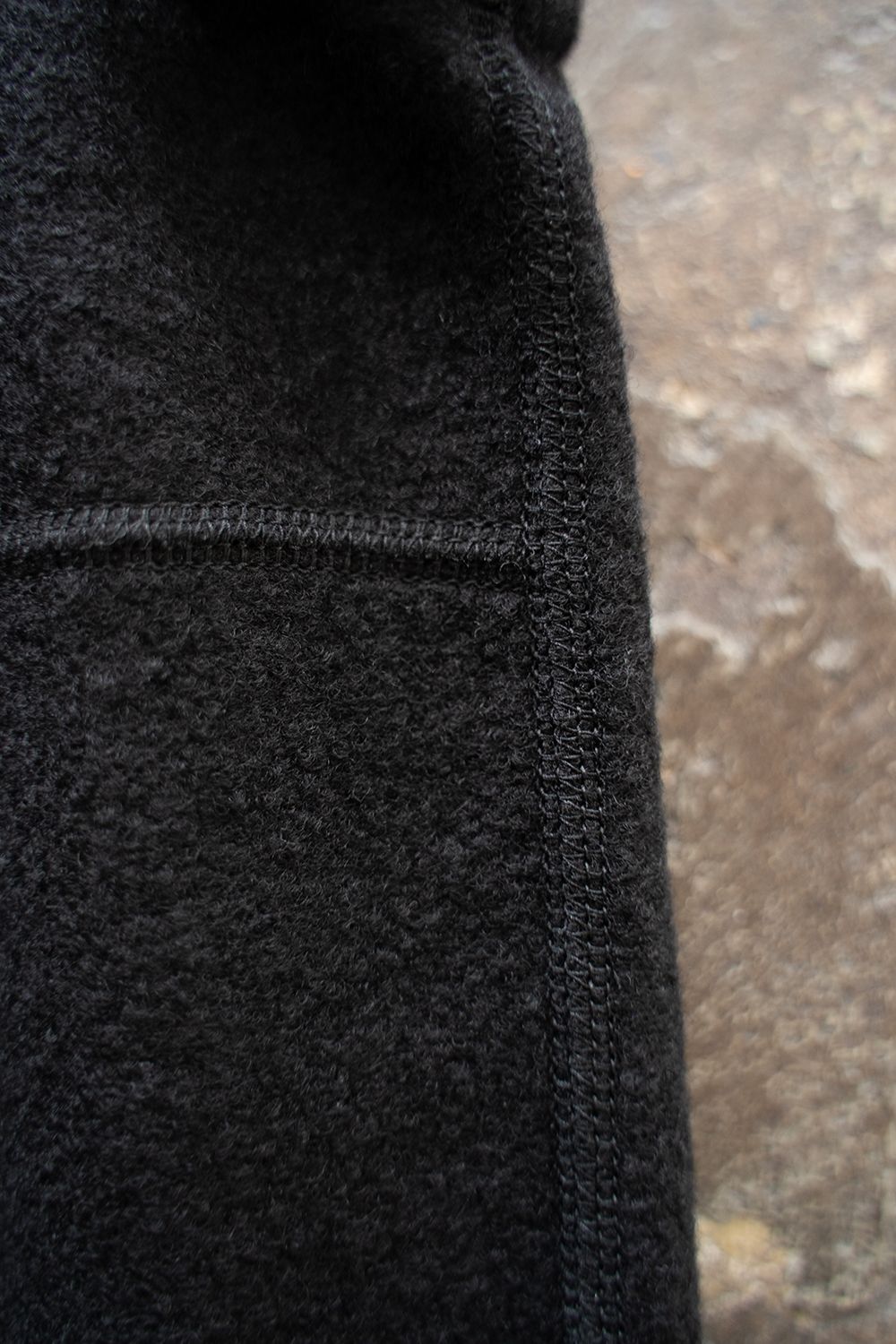 【ラスト1点】【24AW】ウールパイルジップベスト(BLACK)