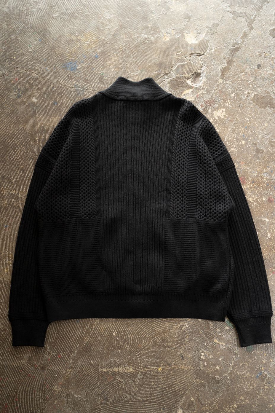 【26AW】Akiiro Drivers Knit(BLACK)