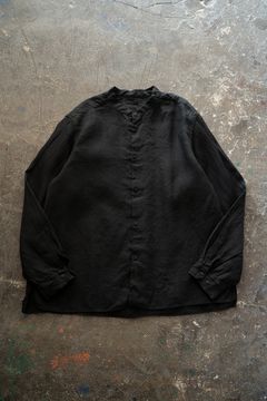 和紙大麻シャツ(黒)