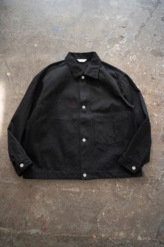 【ラスト1点】【24AW】12ozデニムカバーオール(BLACK)