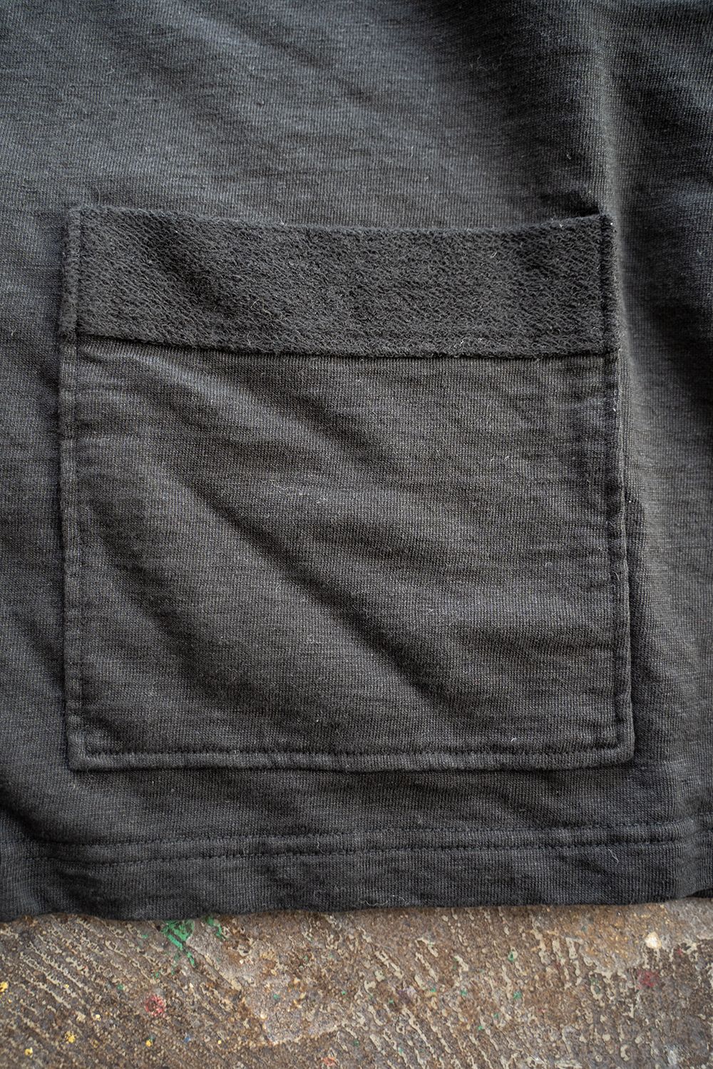 【ラスト1点】Beach Shirt/リネンパイルビーチシャツ(BLACK)