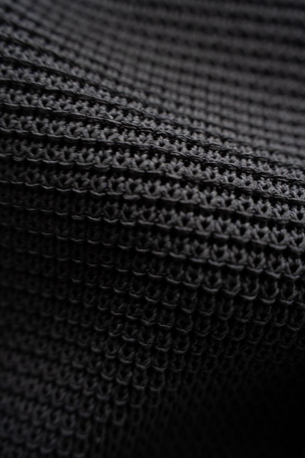 【26SS】和紙混7Gニットブルゾン(BROWN CHARCOAL)