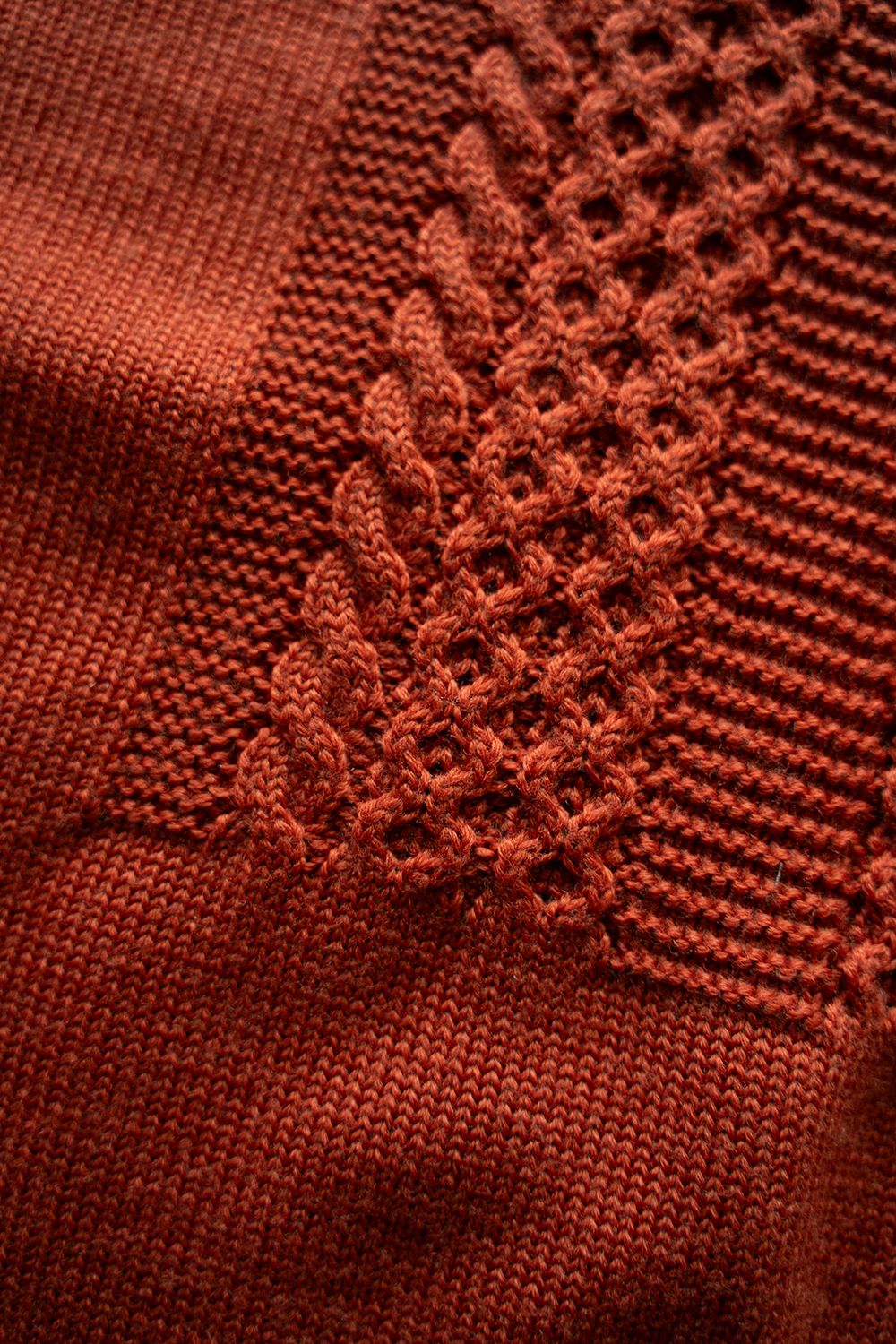 【ラスト1点】【24AW】Hatsuyuki Skipper Knit(ORANGE)