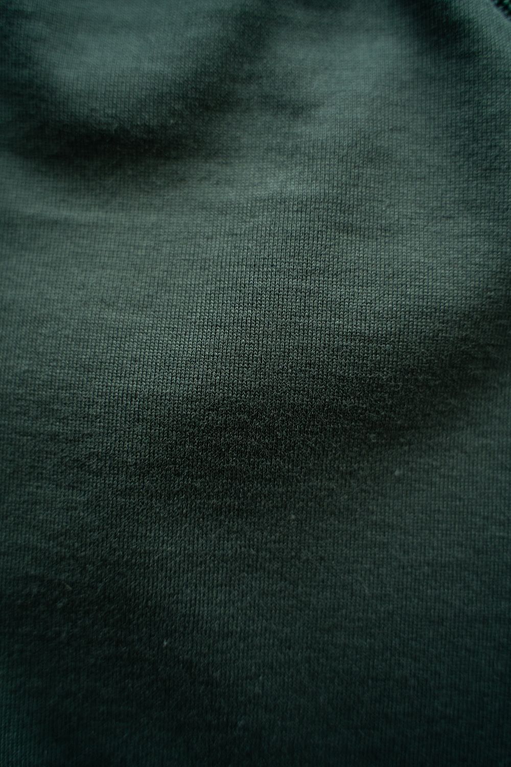 【ラスト1点】【25SS】オーバーサイズネックリブTシャツ(GREEN)