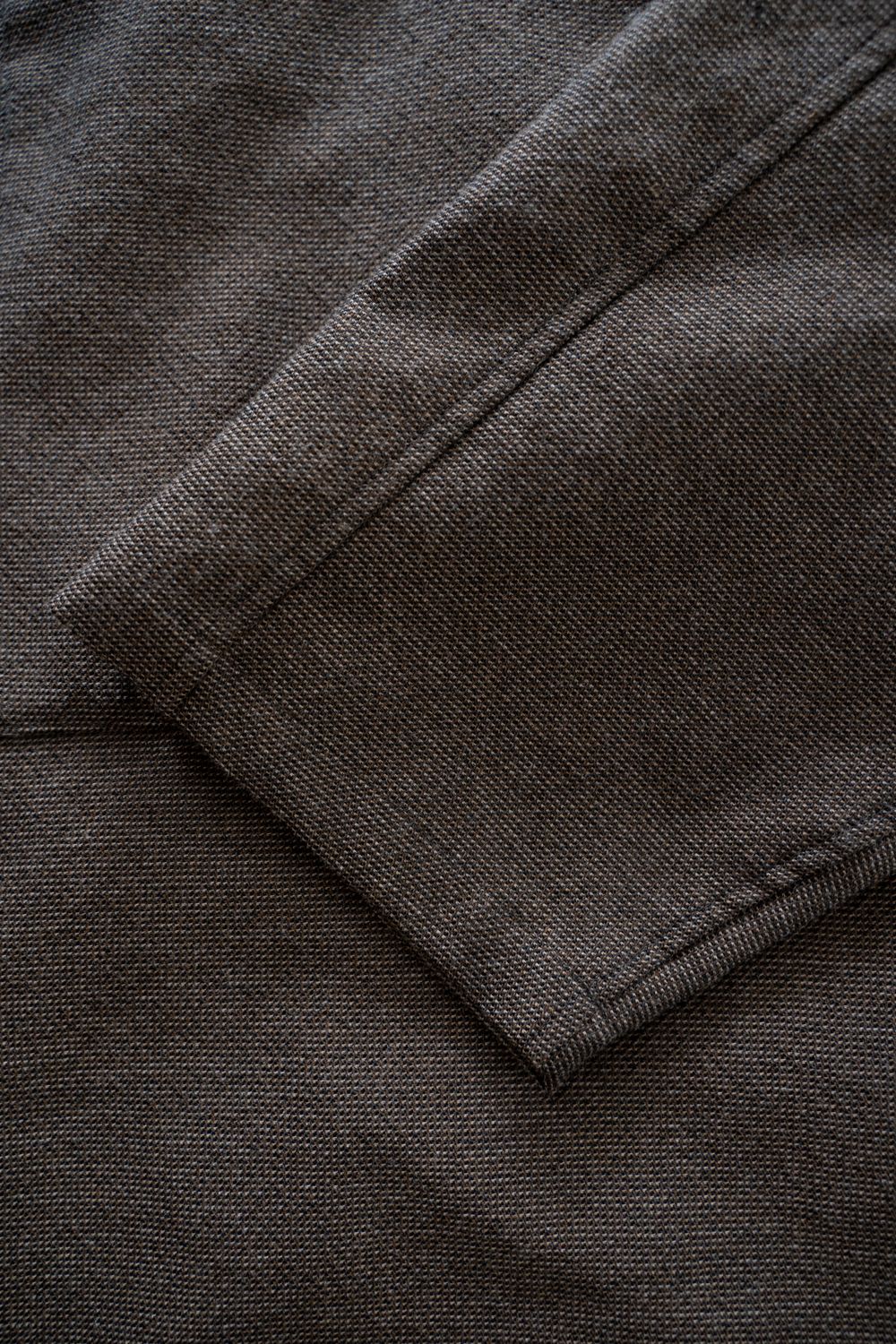 【26SS】両胸ポケットシャツジャケット(BROWN)