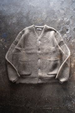 【ラスト1点】【24AW】Akane Mohair Cardigan(BEIGE)