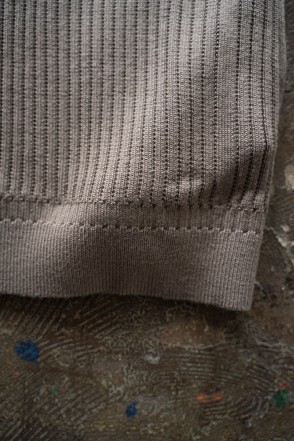 【ラスト1点】【24AW】Mizore Drivers Knit Vest(BEIGE)