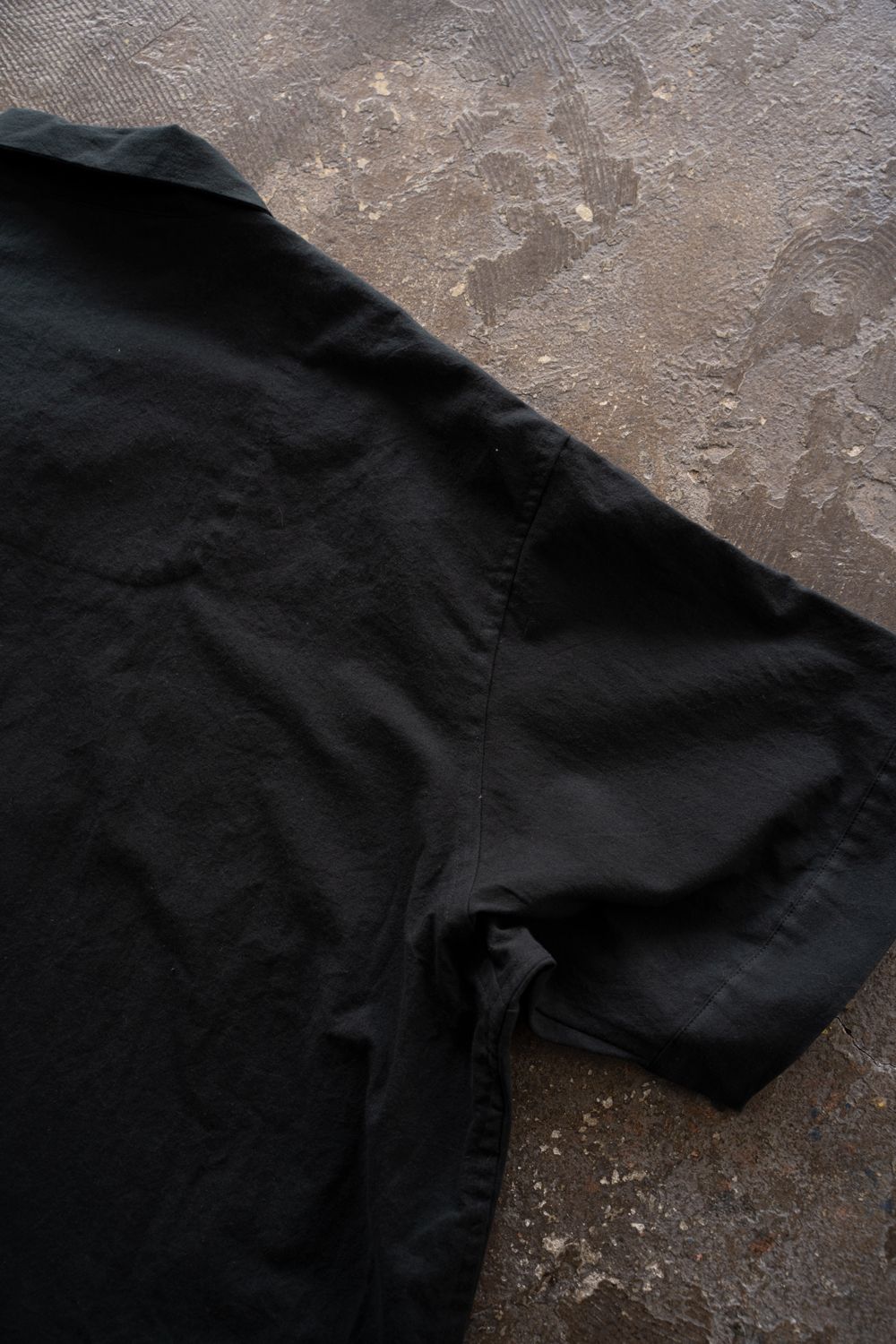 【26SS】"summer jambo"pajama(washed light cotton BLACK)【セットアップ】【ユニセックス】