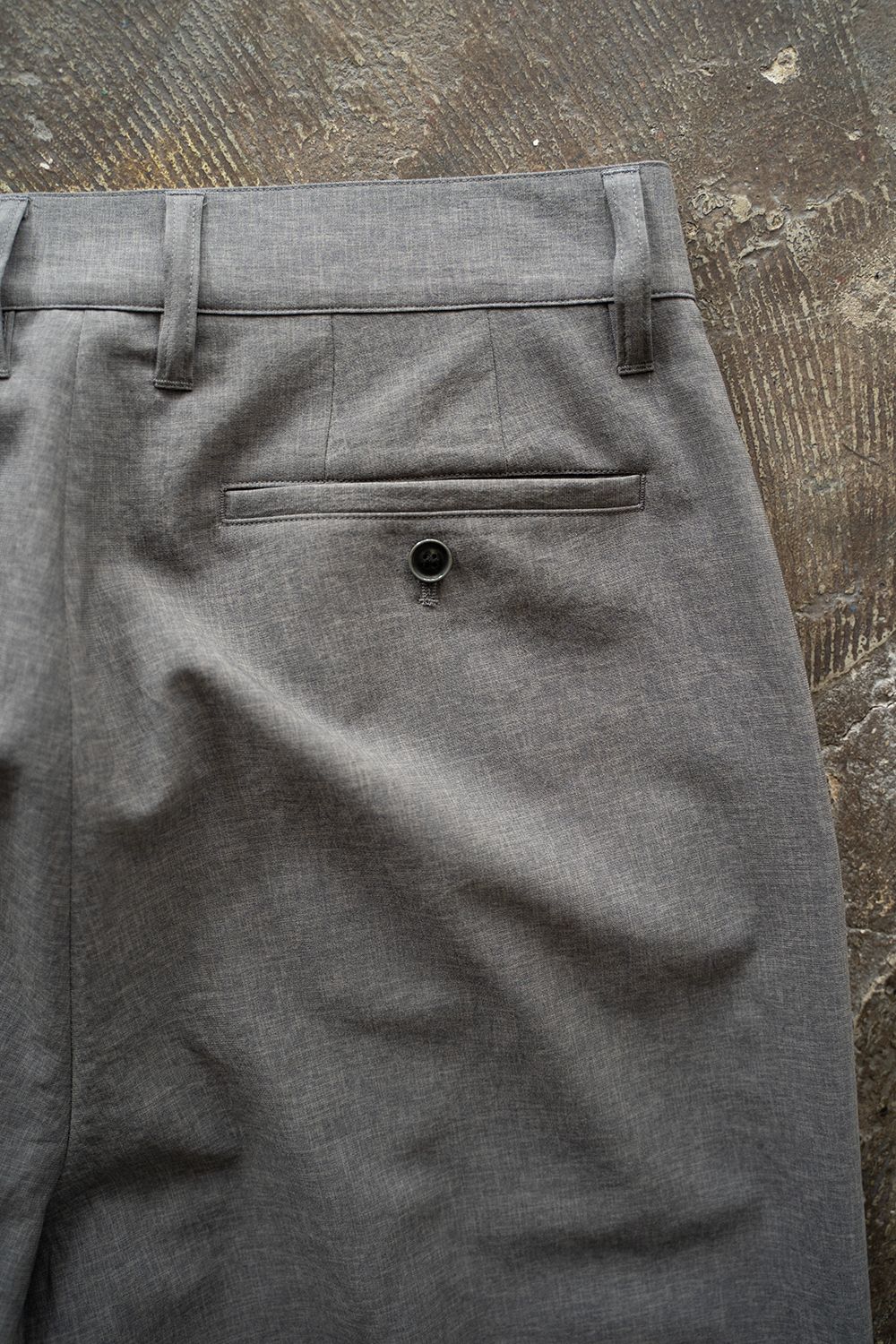 【ラスト1点】【25SS】1-Tack Baggy Slacks/1タックバギースラックス(GRAY)