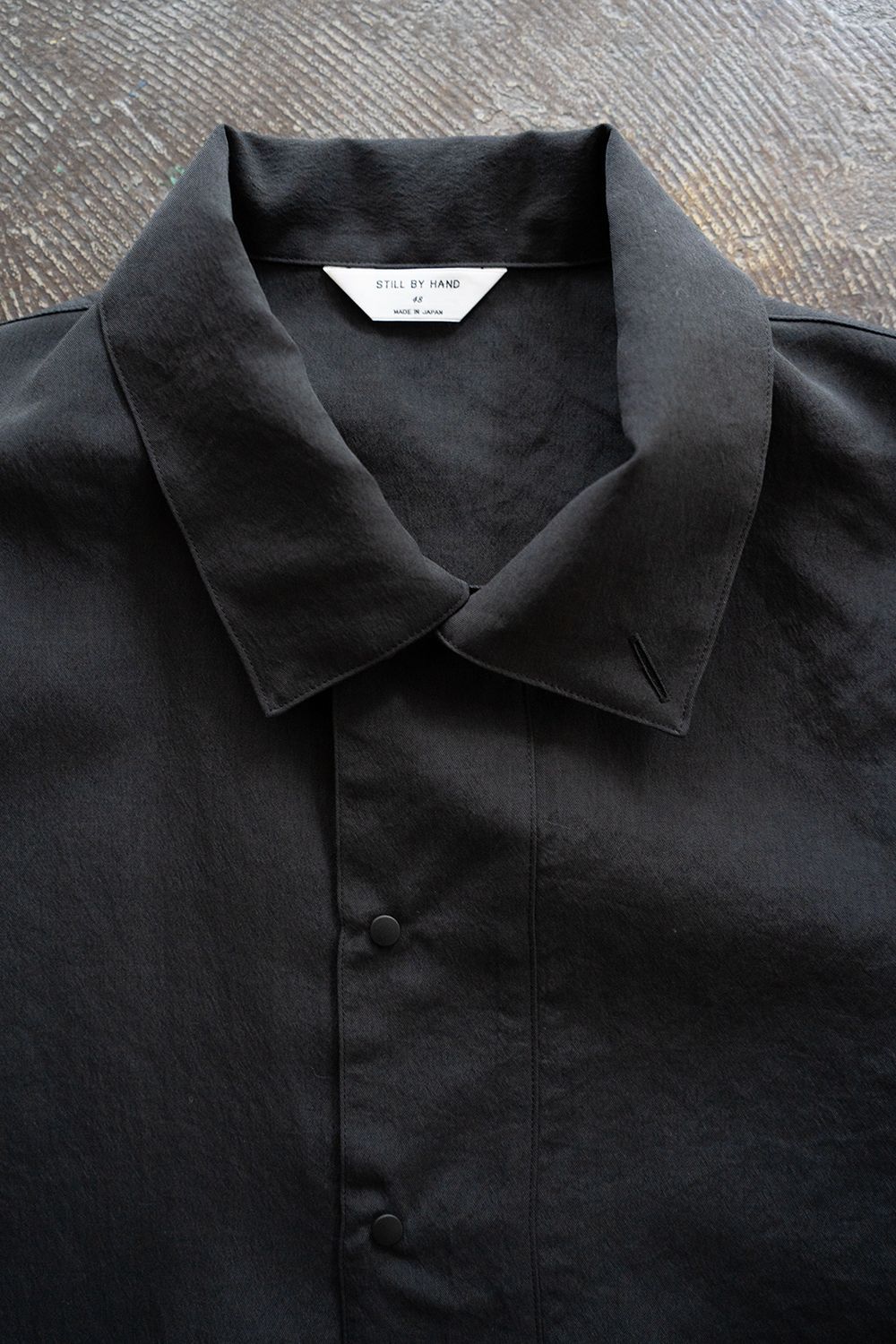 【25AW】撥水ナイロンアノラック(INK BLACK)