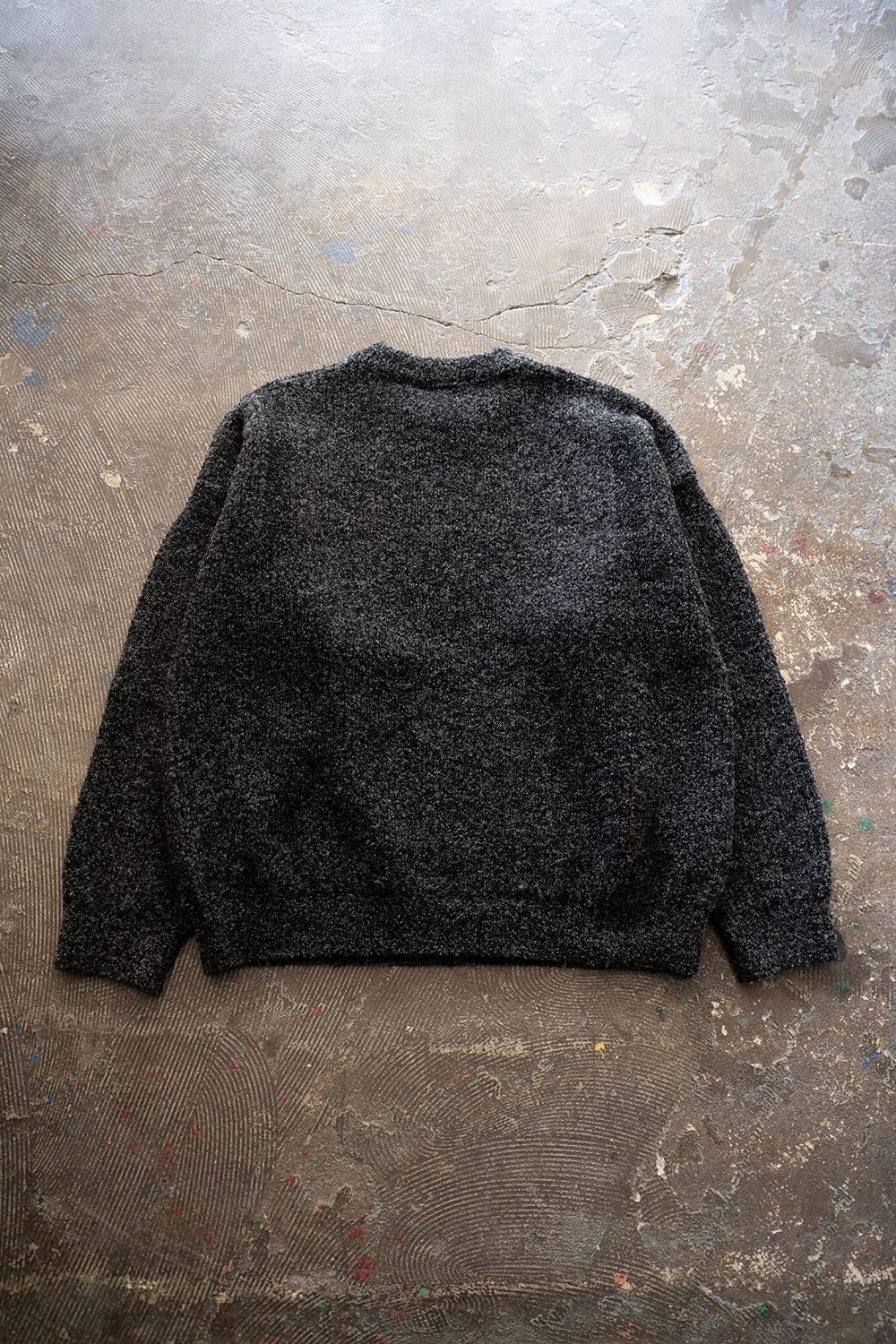【25AW】Shusetsu Boucle Knit(BLACK)