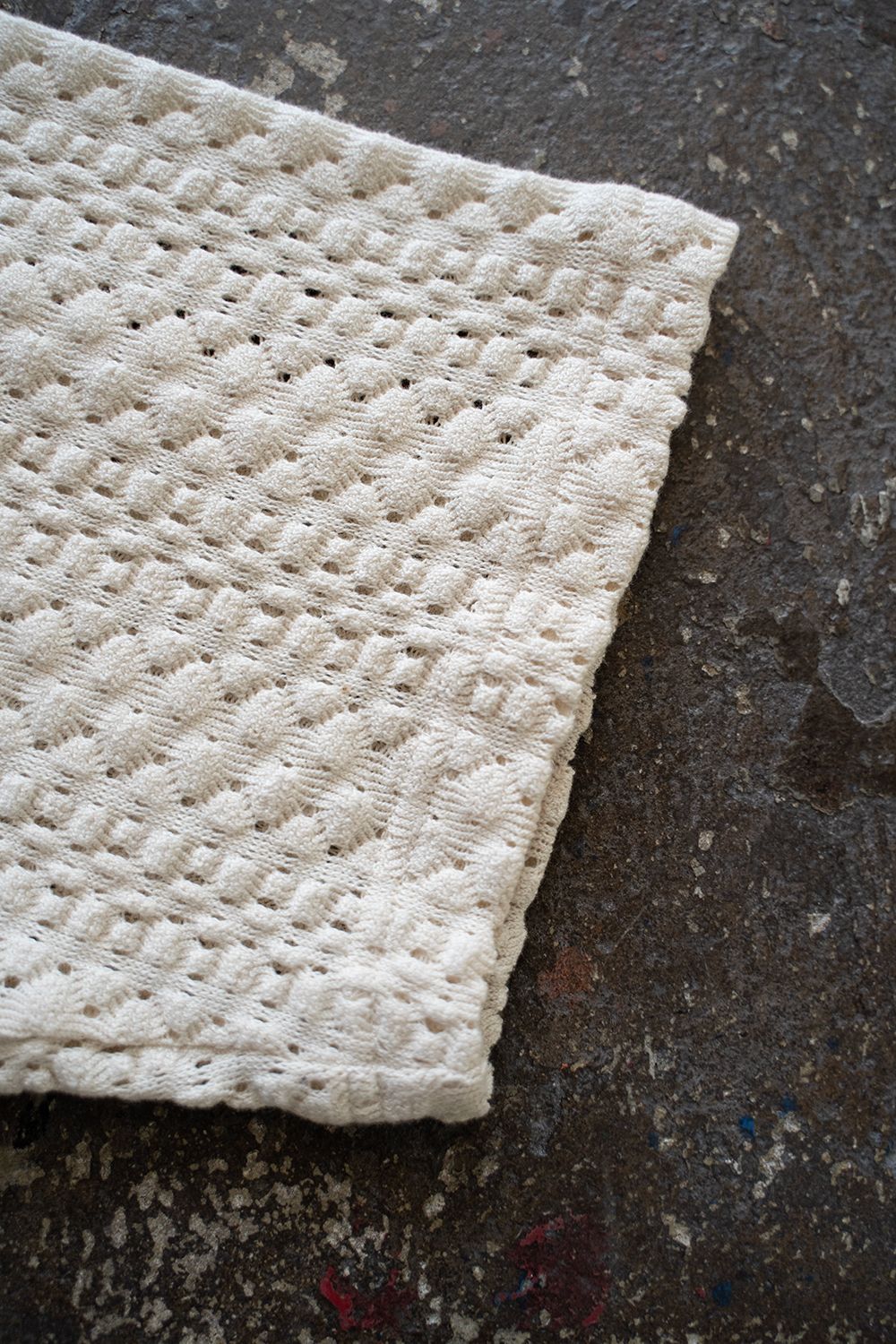 【ラスト1点】【24SS】Barfuss Knit H/S Shirt/バルファスニットハーフスリーブシャツ(WHITE)