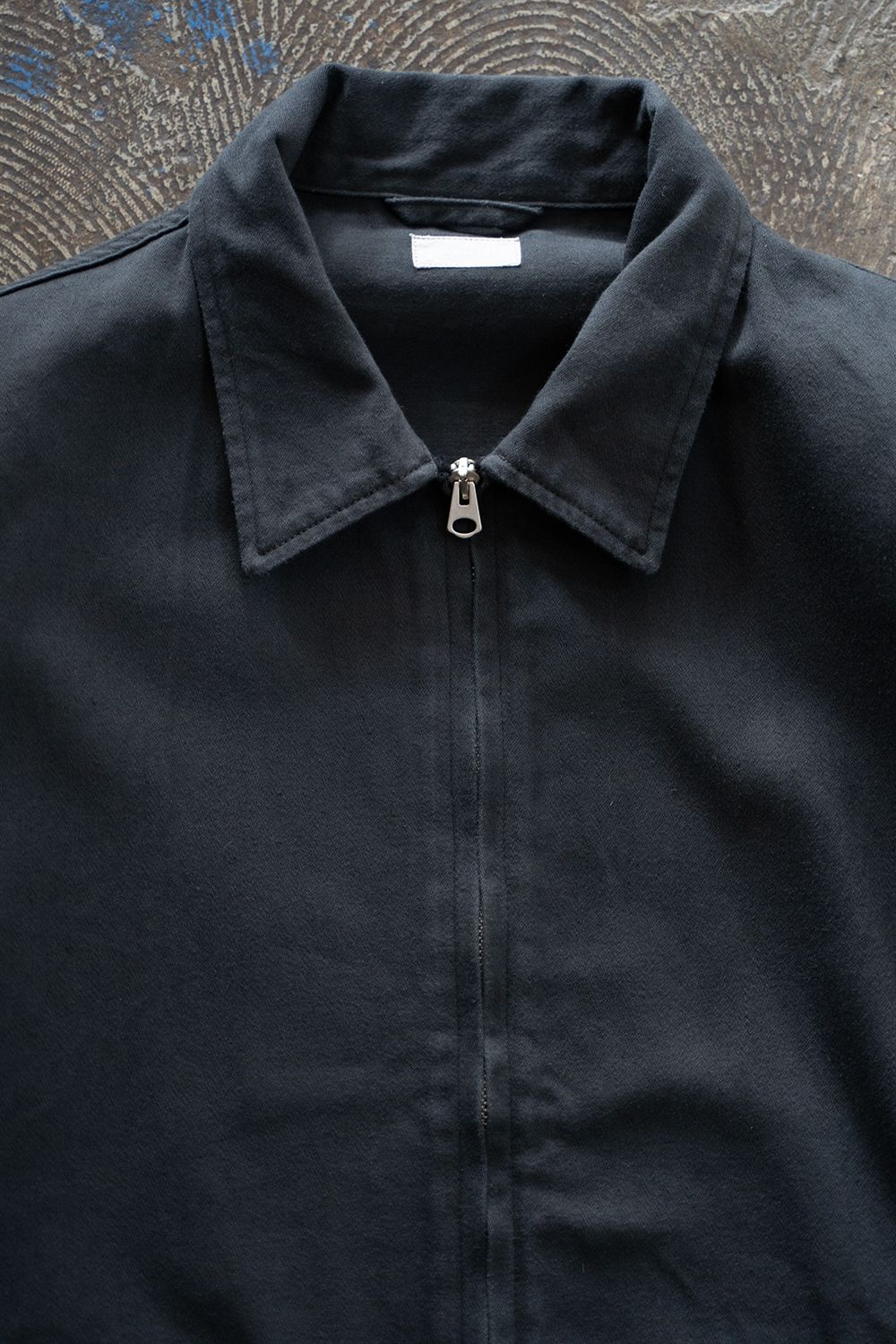 【ラスト1点】【26AW】Satin Zip Blouson(CHARCOAL)