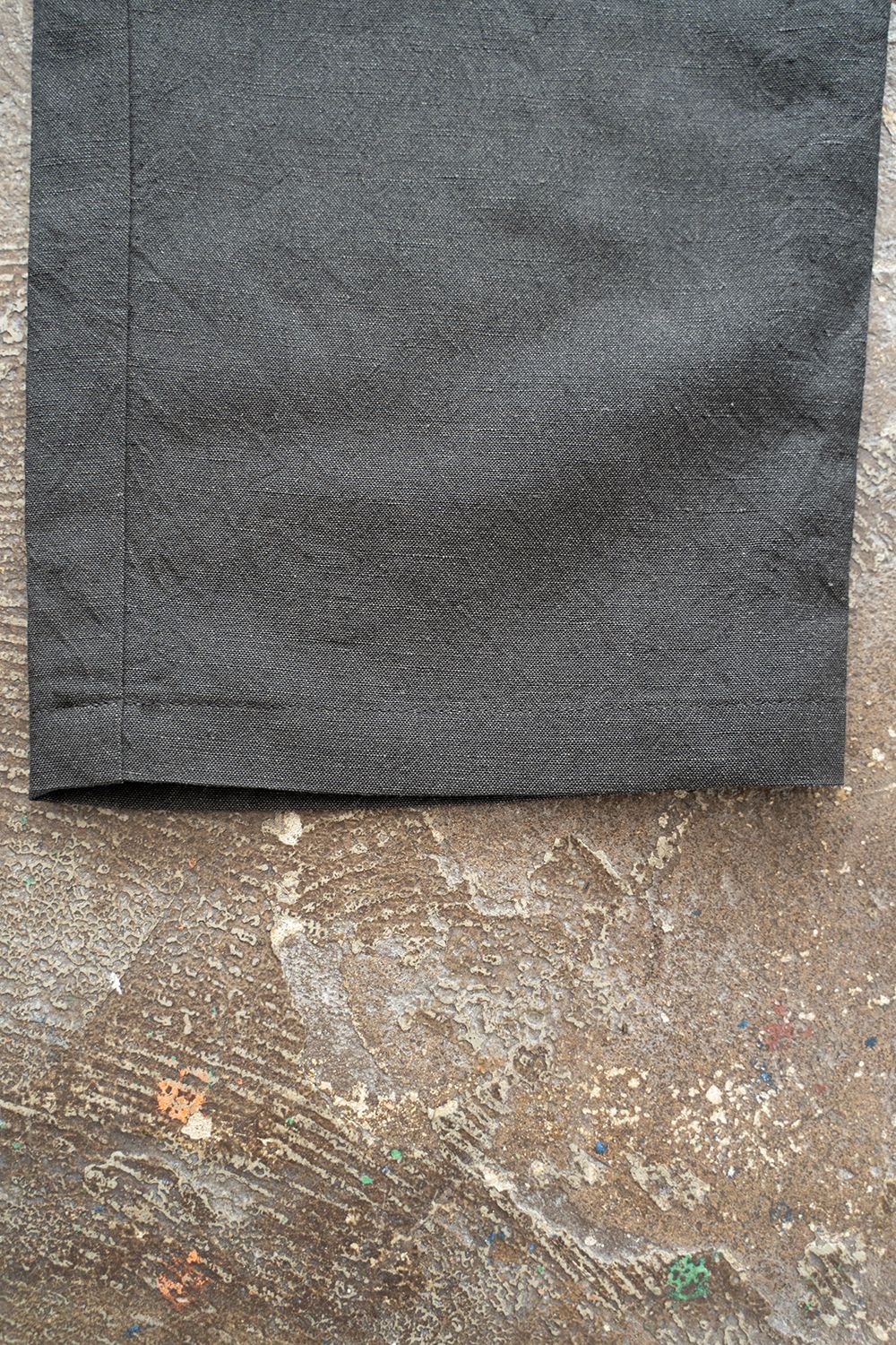 【2本セット】still by hand リネン×ウールイージーパンツ STILL BY HAND - 【ラスト1点】【23SS】ウール×リネンインタック