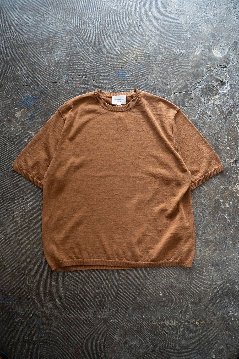 STILL BY HAND - 【ラスト1点】【25SS】リネン×コットンニット