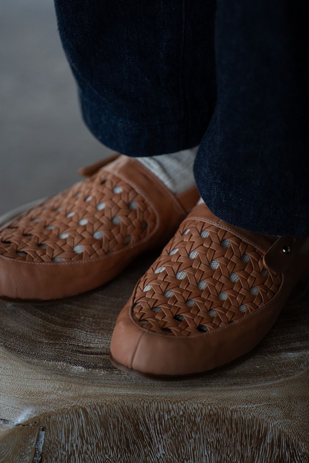 Cage Sandal(camel)