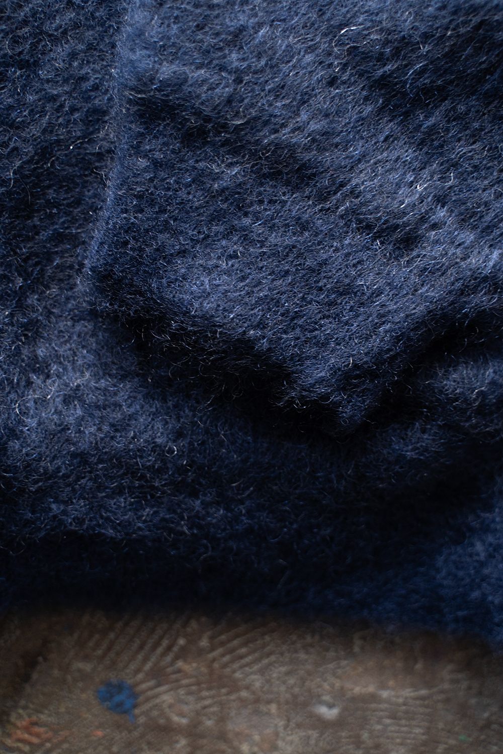 【ラスト1点】【24AW】Akane Mohair Cardigan(NAVY)