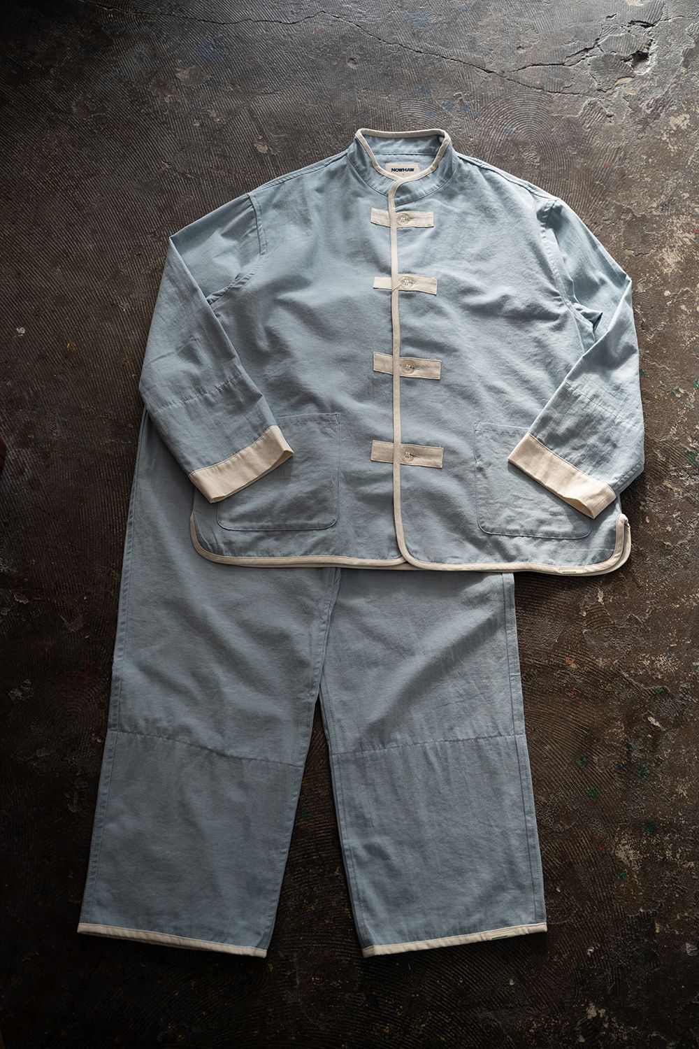 【定番人気】"kung-fu"pajama【セットアップ】(LIGHT BLUE)