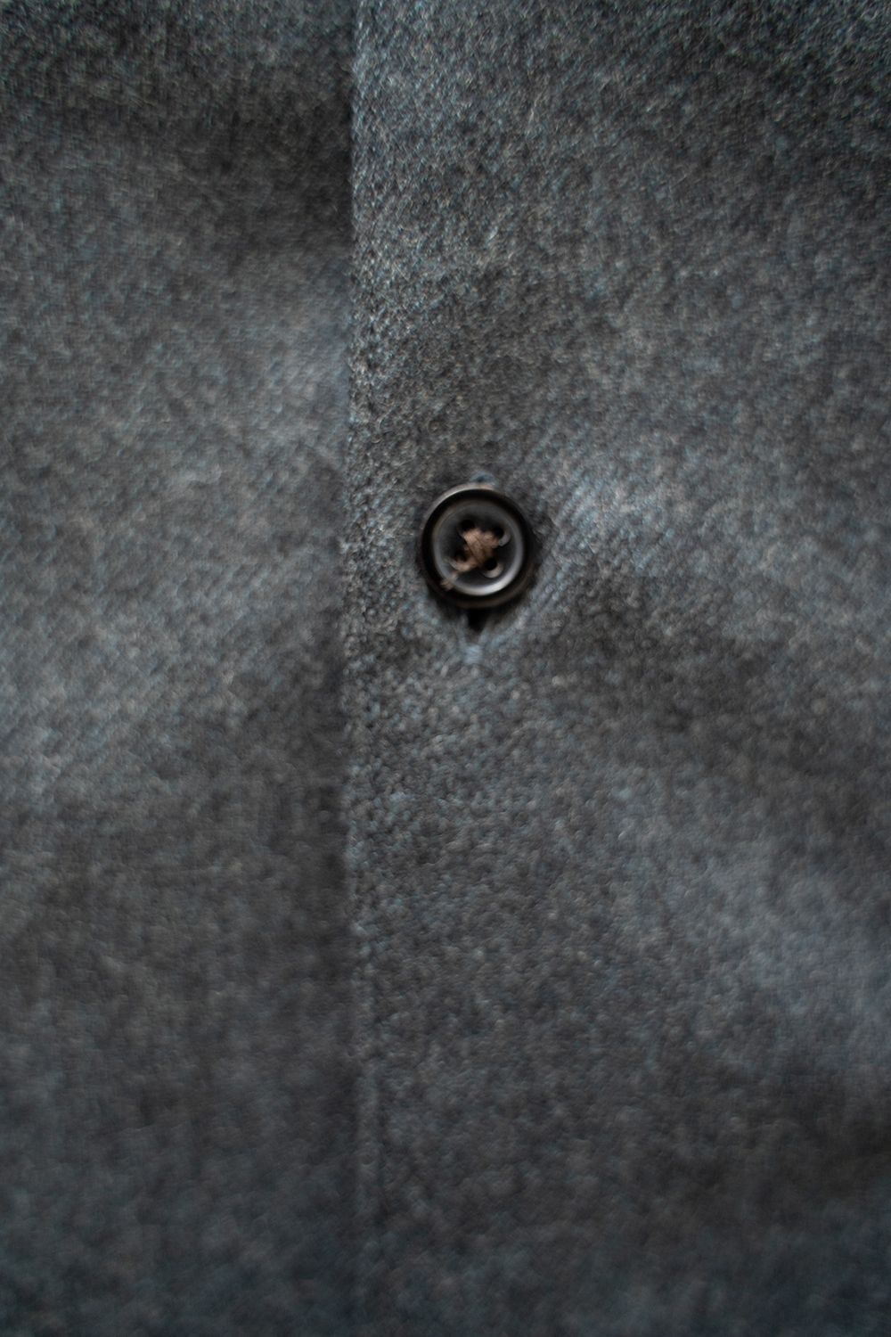 【ラスト1点】【24AW】Super120'sウールシャツ(BLUE CHARCOAL)