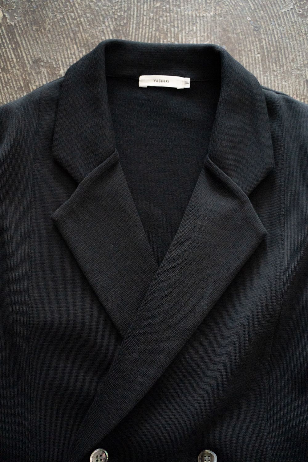 【ラスト1点】【26SS】Seion Short Double Jacket(BLACK)
