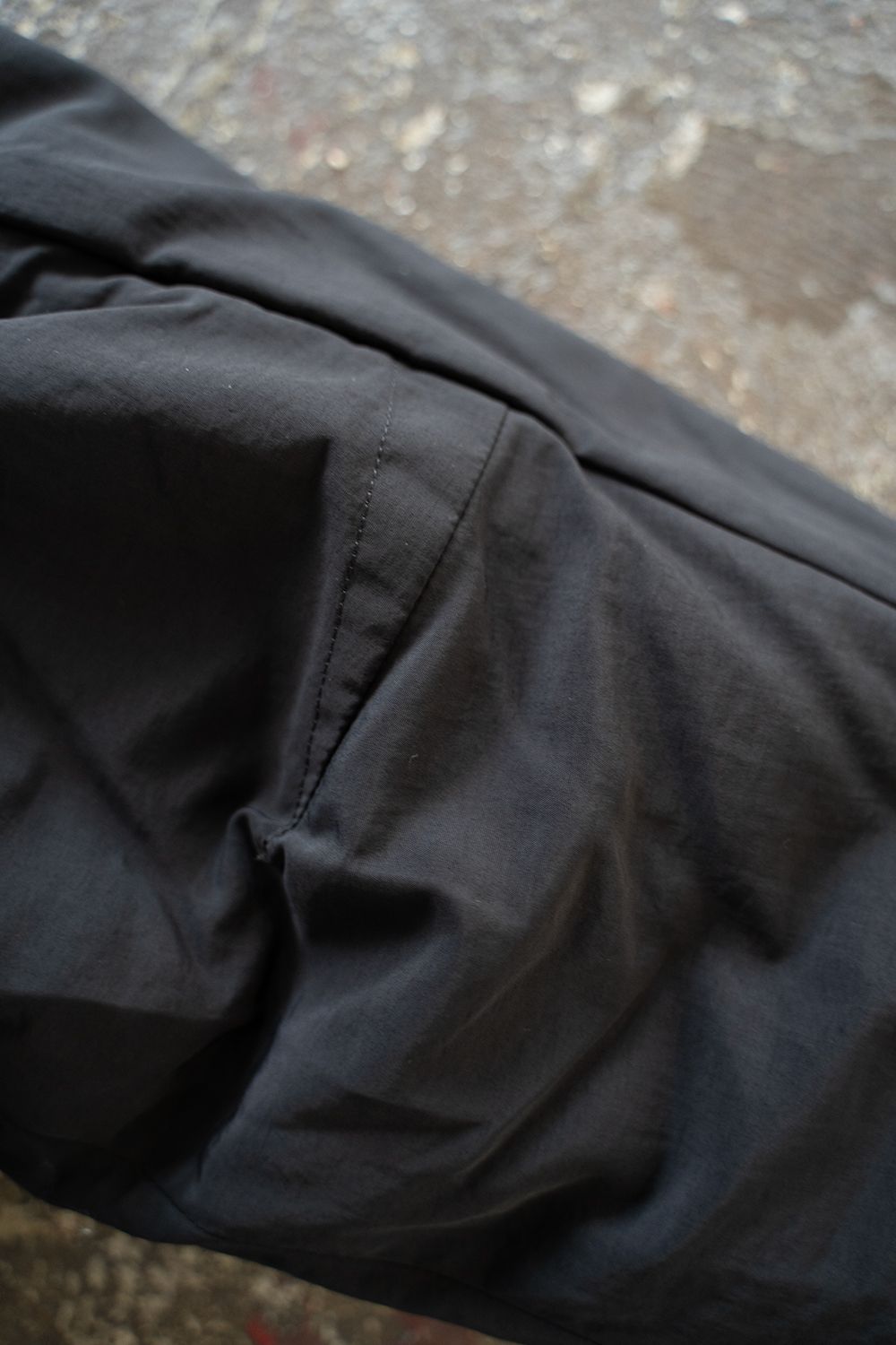STILL BY HAND - 【24AW】シンサレートスタンドカラーブルゾン