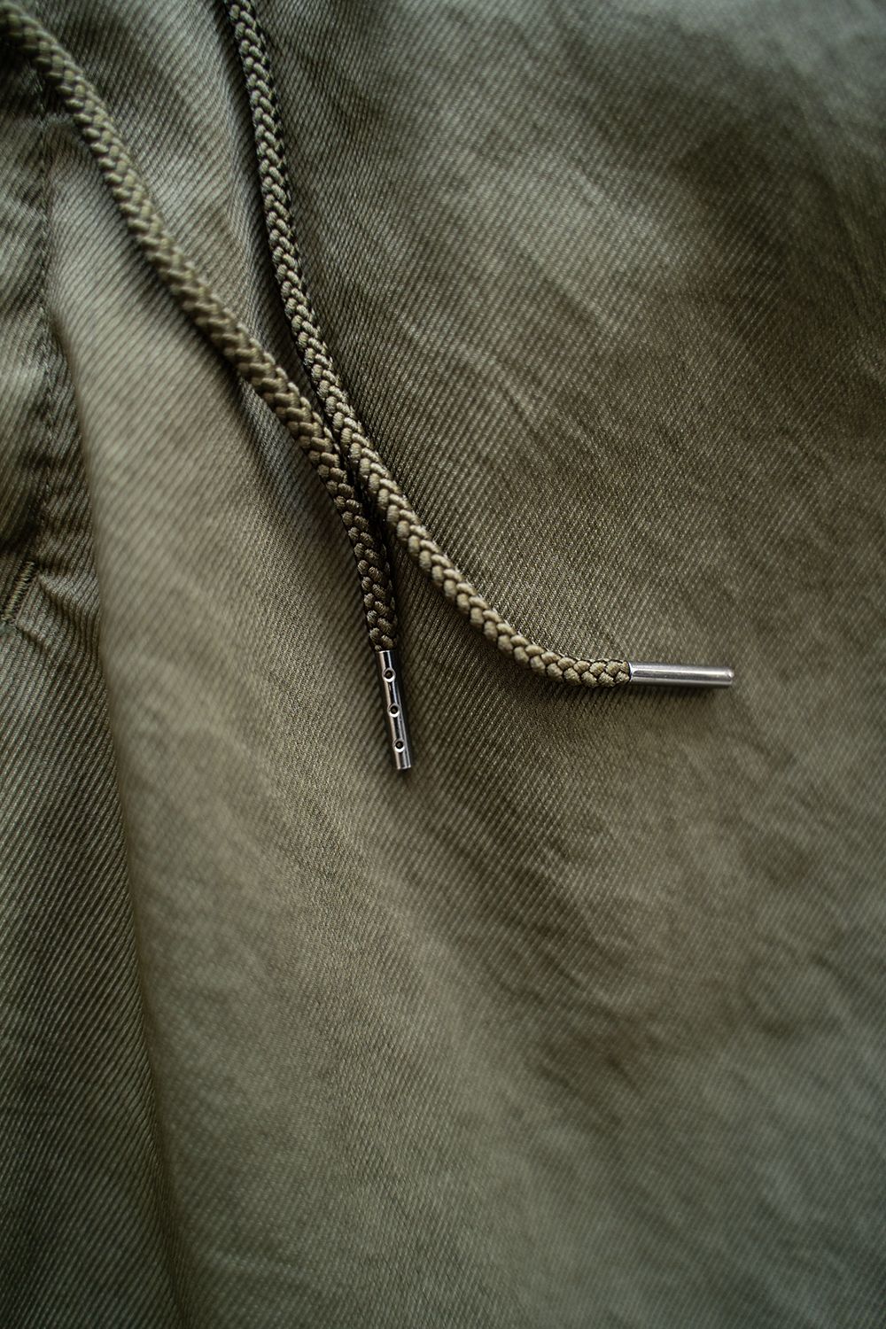 【ラスト1点】【24SS】中空ポリエステルイージーパンツ(DARK OLIVE)