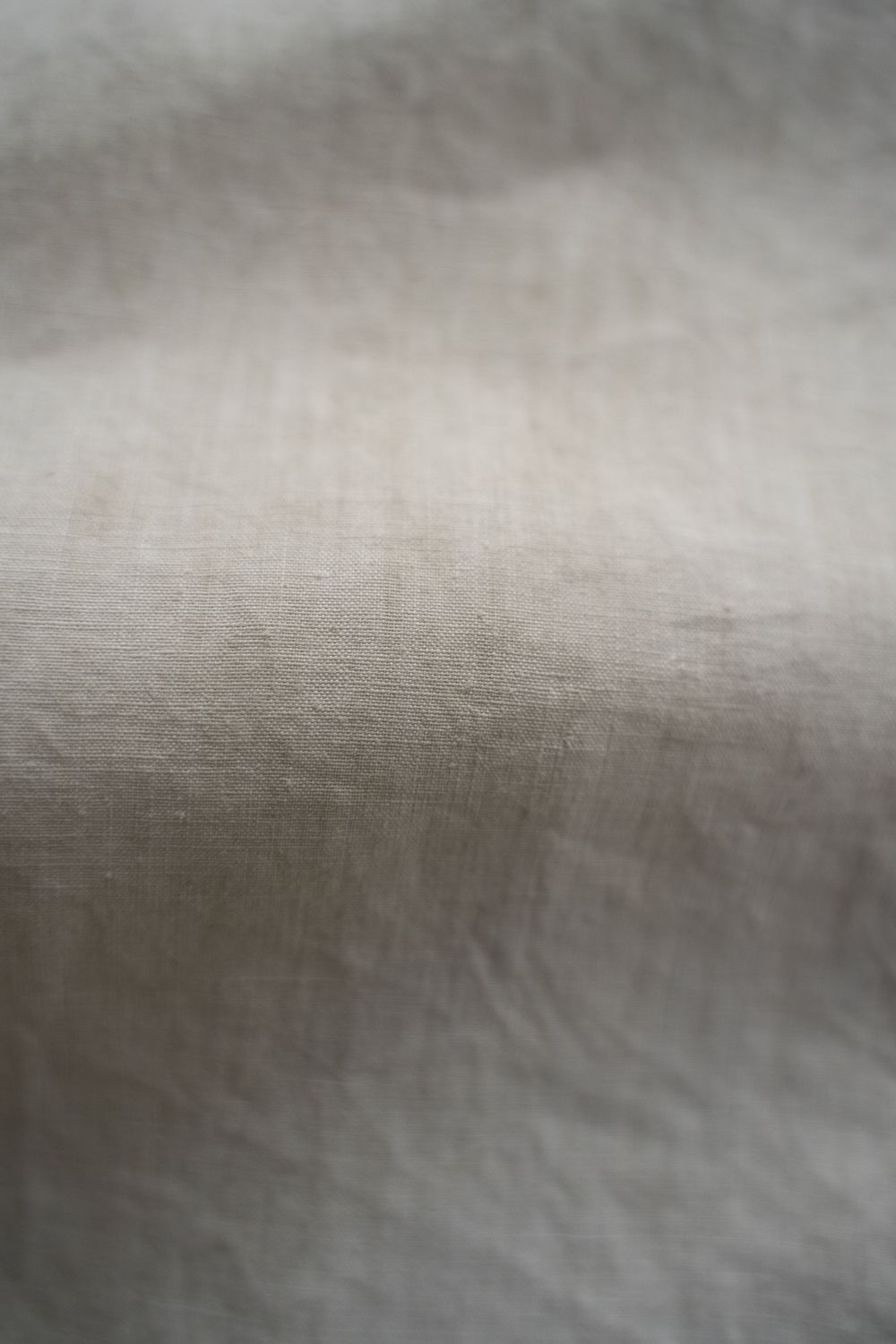 大麻開襟シャツ 高密度(ベンガラ白)