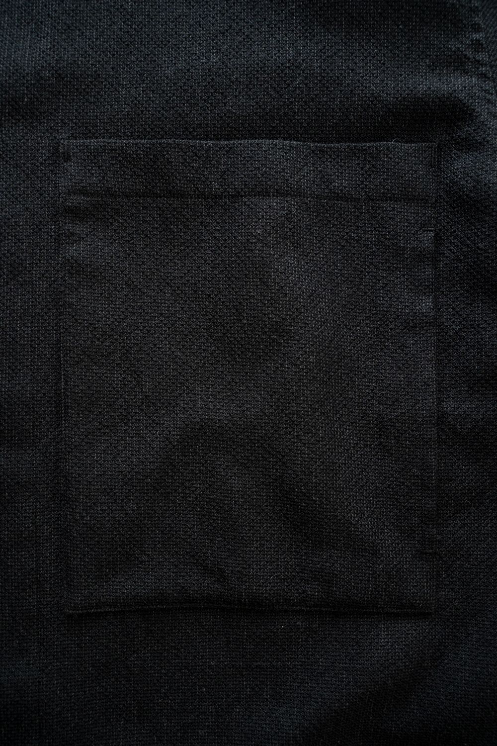 【26SS】両胸ポケットシャツジャケット(INK BLACK)