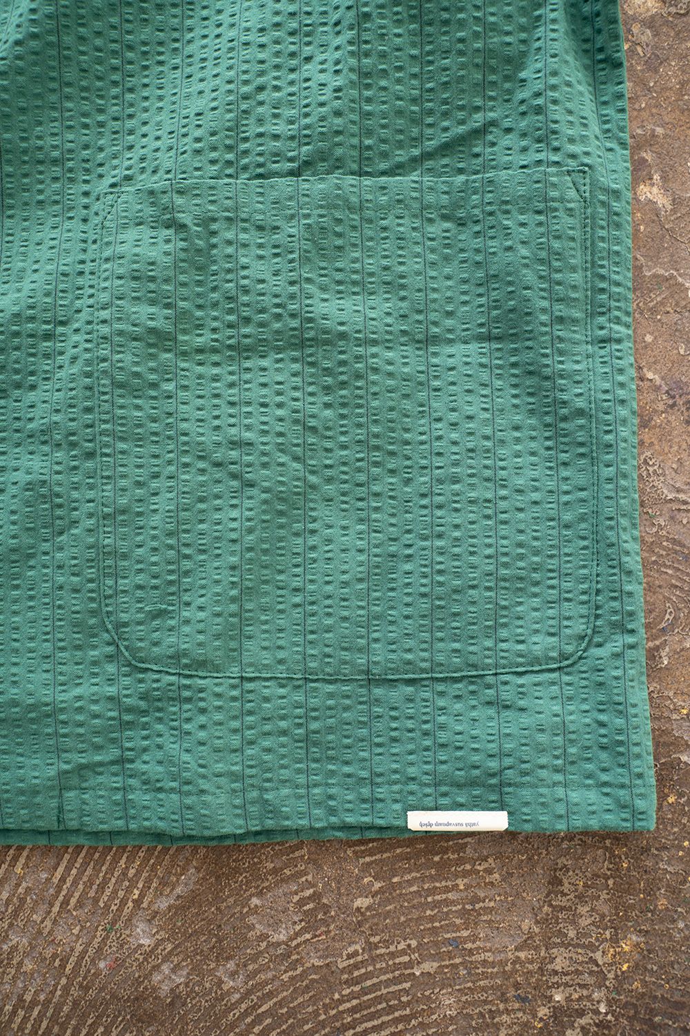 【ラスト1点】【23SS】"day"パジャマ【セットアップ】(GREEN×BLACK)