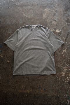 【26SS】ボーダーTシャツ(GREY×BLACK)