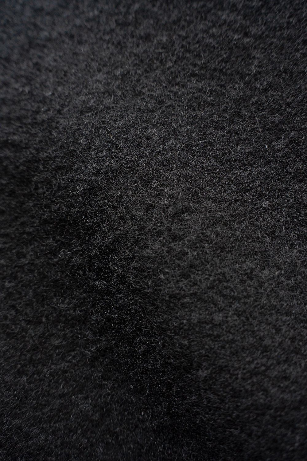 【26AW】カシミア混ジップブルゾン(BLACK)