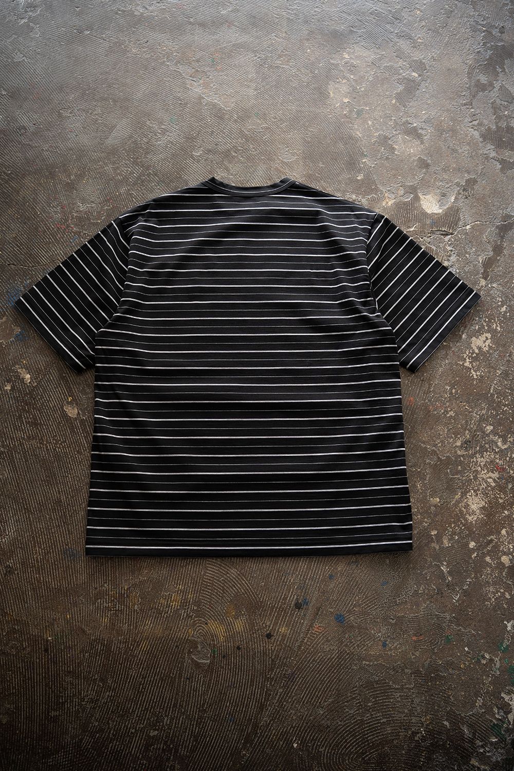 【26SS】ボーダーTシャツ(BLACK×WHITE)