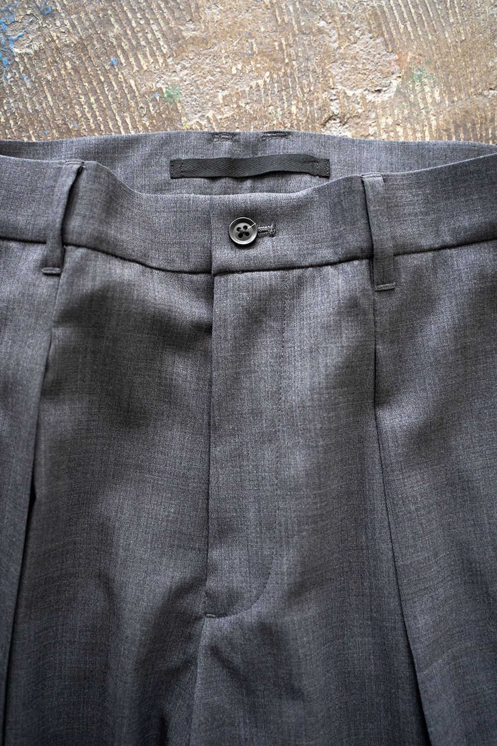 【ラスト1点】Tropical T/W Tuck Pants/トロピカルT/Wタックパンツ(GRAY)
