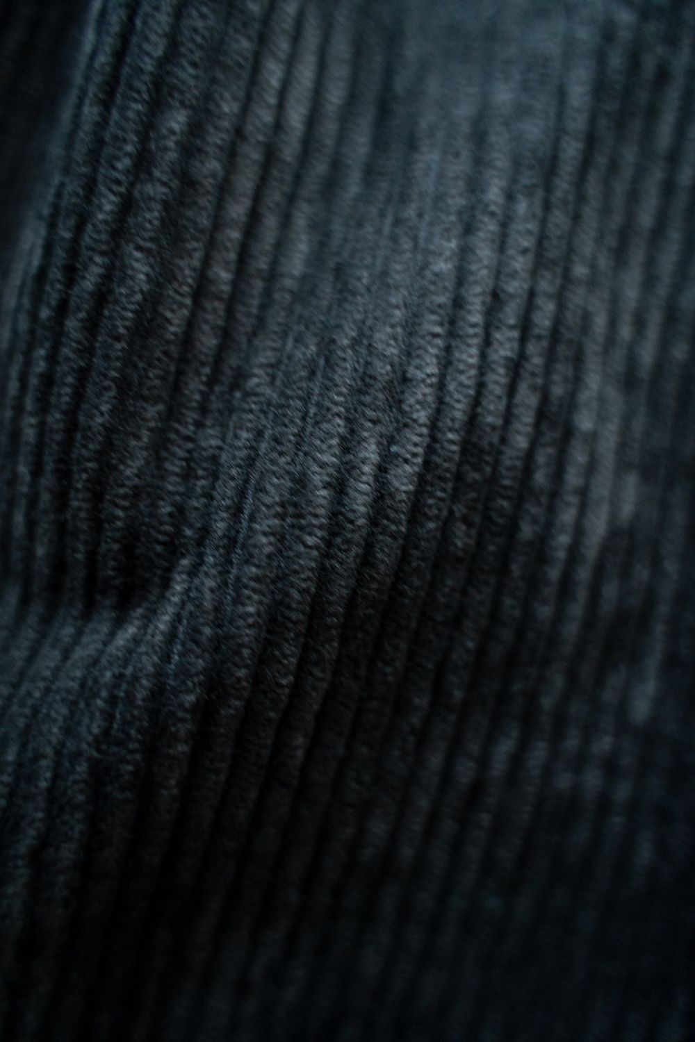 【26AW】綿×レーヨン5Wコーデュロイイージーパンツ(BLUE CHARCOAL)