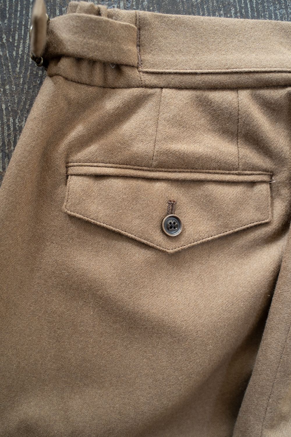 SAYATOMO - 【ラスト1点】【22AW】2-Tack Flannel Cargo Pants/2タック