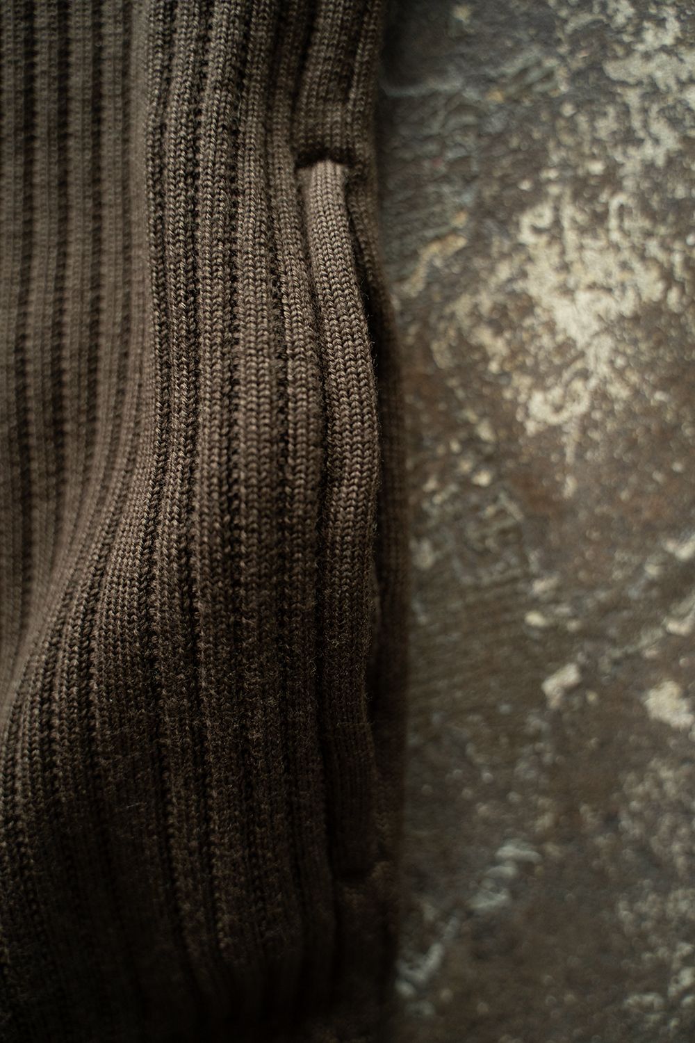 Mizore Drivers Knit Vest(BROWN)